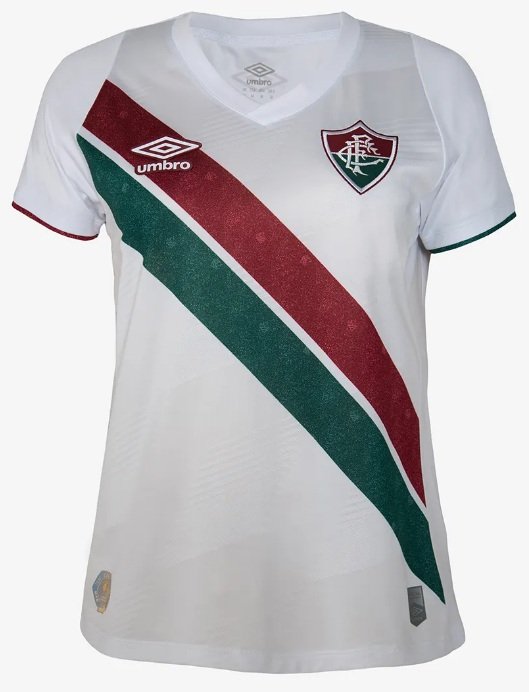 Camisa Feminina II Fluminense 2024 Umbro oficial 